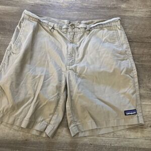 Patagonia Shorts Mens 32 Khaki‎ Organic Cotton Utility Outdoor Hiking